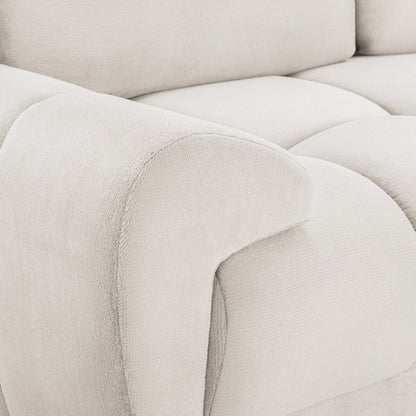 Curved, Cushioned Arm