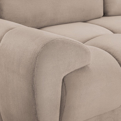 Curved, Cushioned Arm