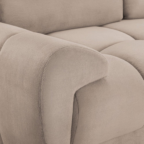 Curved, Cushioned Arm